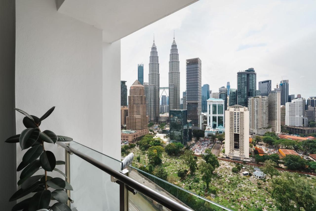 KLCC view condo stay Kuala Lumpur Exterior foto